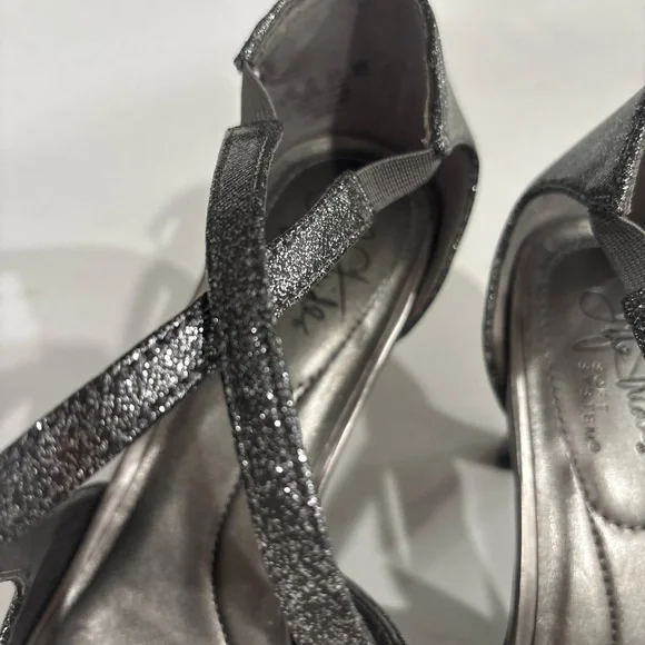 Life Stride Soft System Silver Glitter Women's Shoes Size 8.5 - Picture 14 of 15